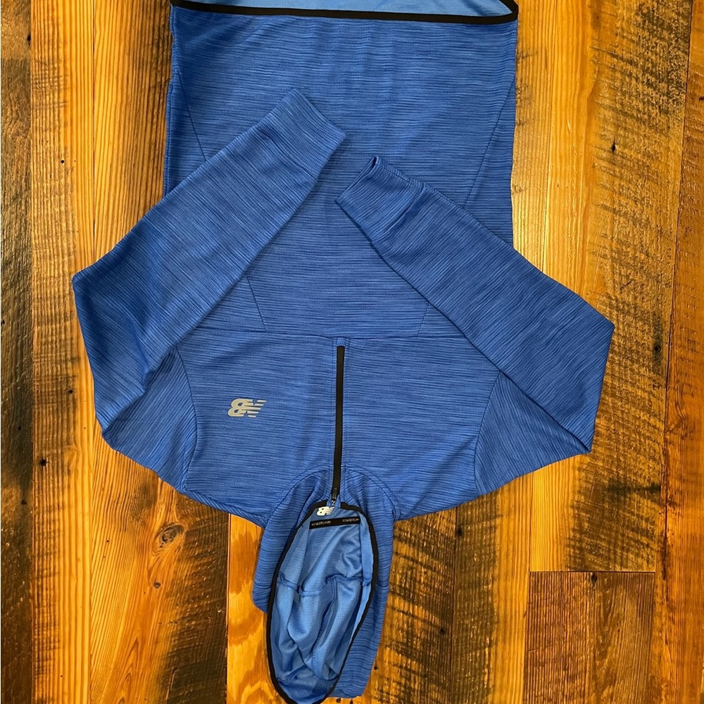 New Balance 1/4 zip Hoody Mens small